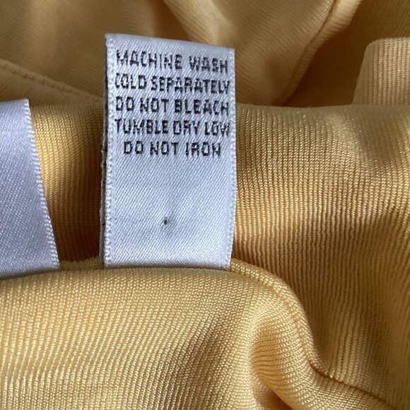 Chico's Travelers Tunic Vest Top Sz 3 (XL/16) Yellow #92V - Picture 8 of 8